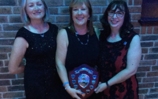 Presenting award